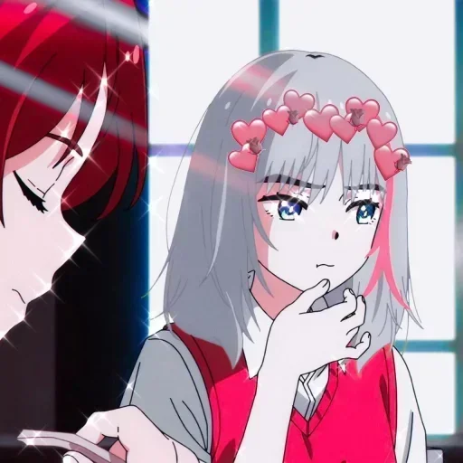 🌸 Стикер «Cute Waifus» для Telegram