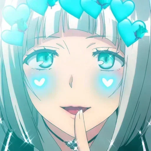 🌸 Стикер «Cute Waifus» для Telegram