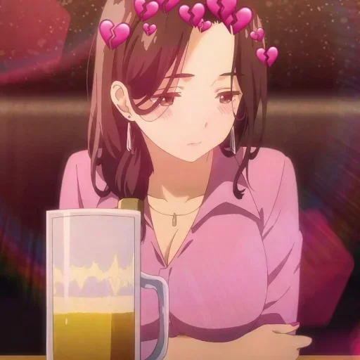 🌸 Стикер «Cute Waifus» для Telegram