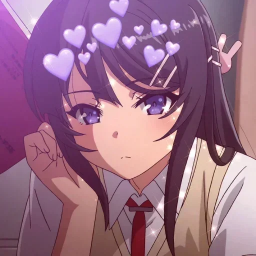 🌸 Стикер «Cute Waifus» для Telegram