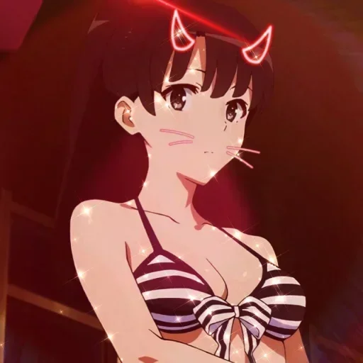 🌸 Стикер «Cute Waifus» для Telegram