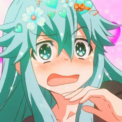 🌸 Стикер «Cute Waifus» для Telegram