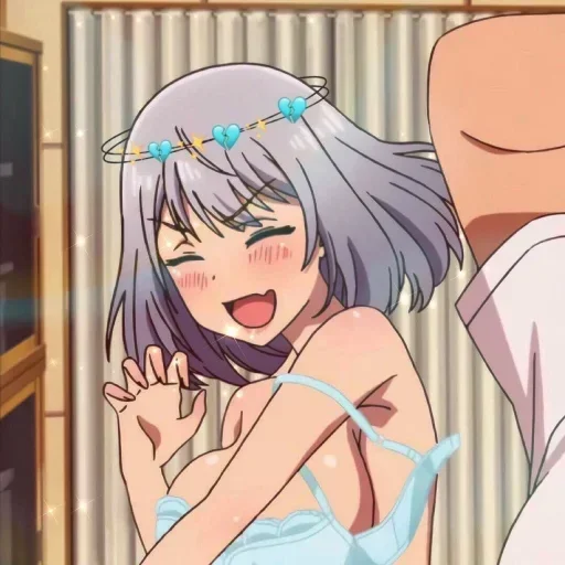 🌸 Стикер «Cute Waifus» для Telegram
