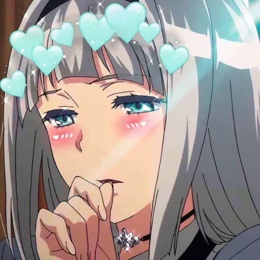 🌸 Стикер «Cute Waifus» для Telegram