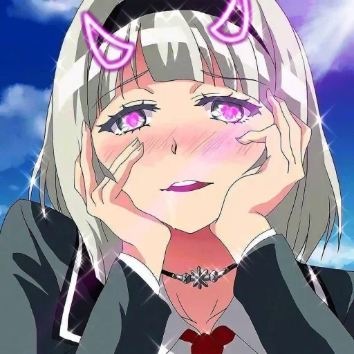 🌸 Стикер «Cute Waifus» для Telegram