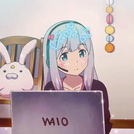 🌸 Стикер «Cute Waifus» для Telegram