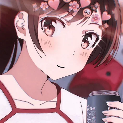 🌸 Стикер «Cute Waifus» для Telegram