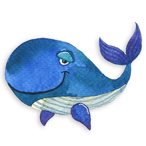 😊 Стикер «whales» для Telegram
