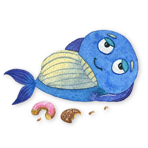 🍪 Стикер «whales» для Telegram