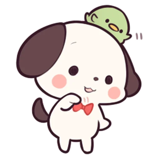 😇 Стикер «Милый щенок Cute Puppy» для Telegram