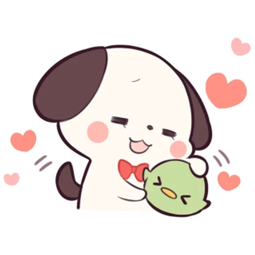 🥰 Стикер «Милый щенок Cute Puppy» для Telegram