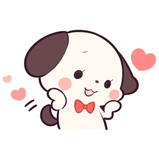 🥰 Стикер «Милый щенок Cute Puppy» для Telegram