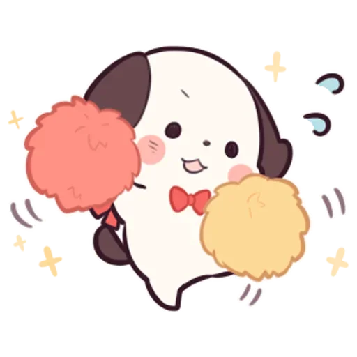 🥳 Стикер «Милый щенок Cute Puppy» для Telegram
