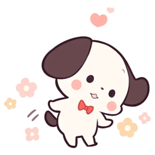 👀 Стикер «Милый щенок Cute Puppy» для Telegram