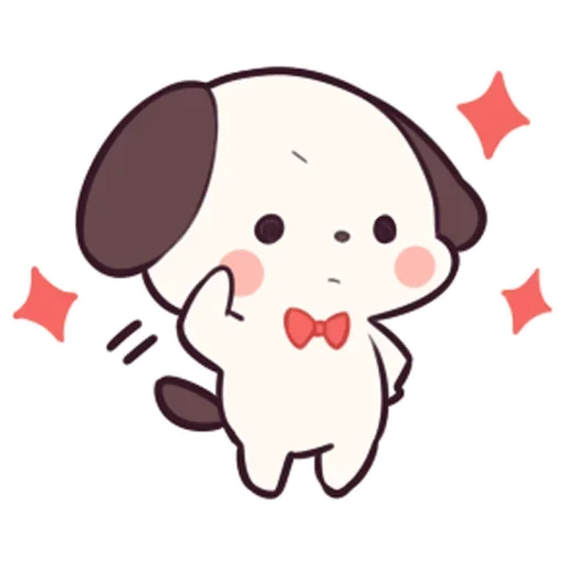 🙆 Стикер «Милый щенок Cute Puppy» для Telegram