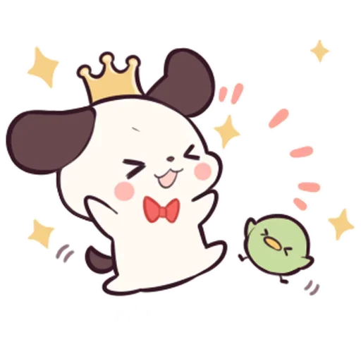 🎊 Стикер «Милый щенок Cute Puppy» для Telegram