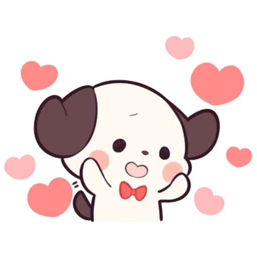 🥰 Стикер «Милый щенок Cute Puppy» для Telegram