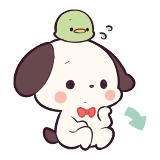 🧐 Стикер «Милый щенок Cute Puppy» для Telegram