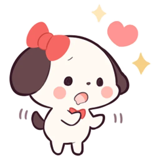 🤤 Стикер «Милый щенок Cute Puppy» для Telegram
