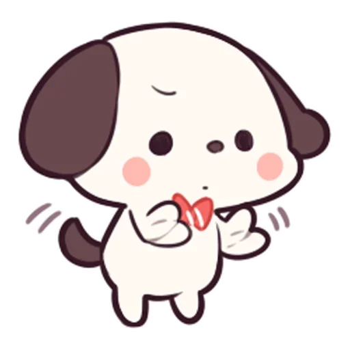 👊 Стикер «Милый щенок Cute Puppy» для Telegram