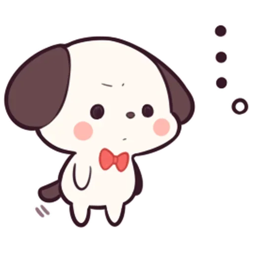😐 Стикер «Милый щенок Cute Puppy» для Telegram