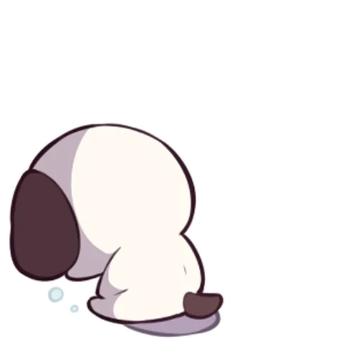 😞 Стикер «Милый щенок Cute Puppy» для Telegram
