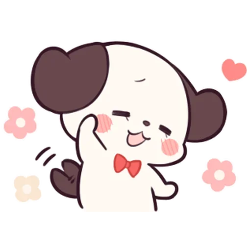 🥰 Стикер «Милый щенок Cute Puppy» для Telegram