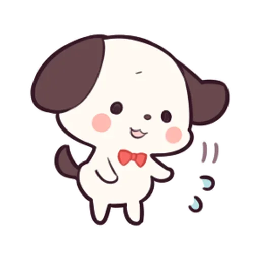 😅 Стикер «Милый щенок Cute Puppy» для Telegram