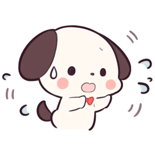 🛑 Стикер «Милый щенок Cute Puppy» для Telegram