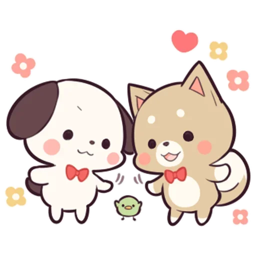🥳 Стикер «Милый щенок Cute Puppy» для Telegram