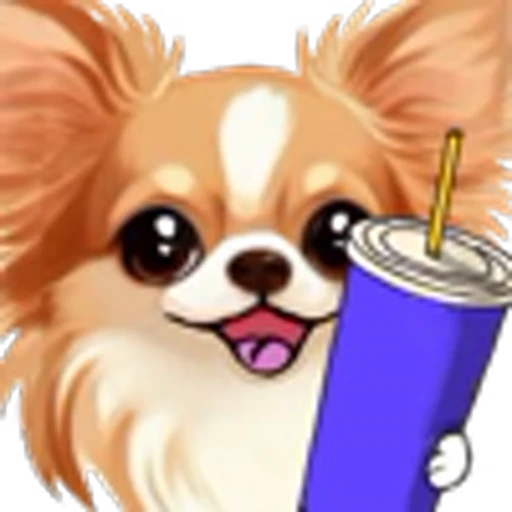 🥤 Эмодзи «Cute Pups» для Telegram