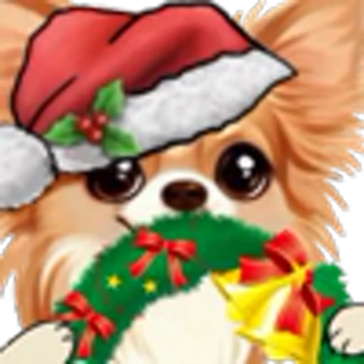🎄 Эмодзи «Cute Pups» для Telegram