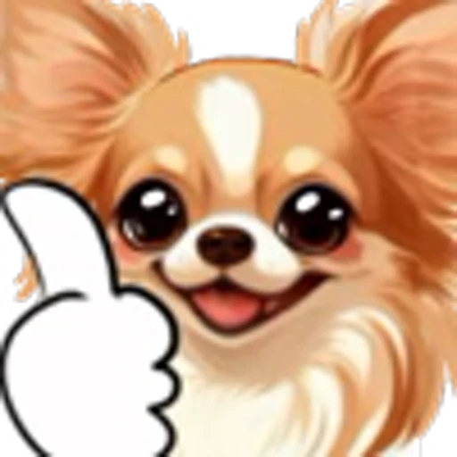 👍 Эмодзи «Cute Pups» для Telegram