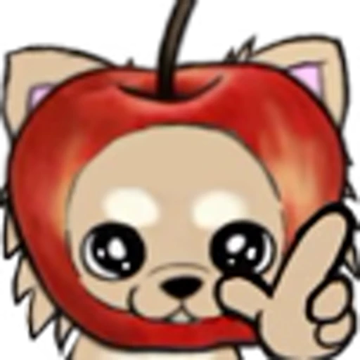 🍎 Эмодзи «Cute Pups» для Telegram