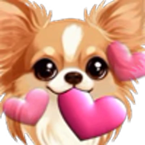 💕 Эмодзи «Cute Pups» для Telegram