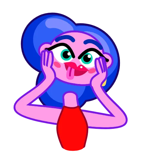 🤪 Стикер «Cutie Beauty Baby» для Telegram