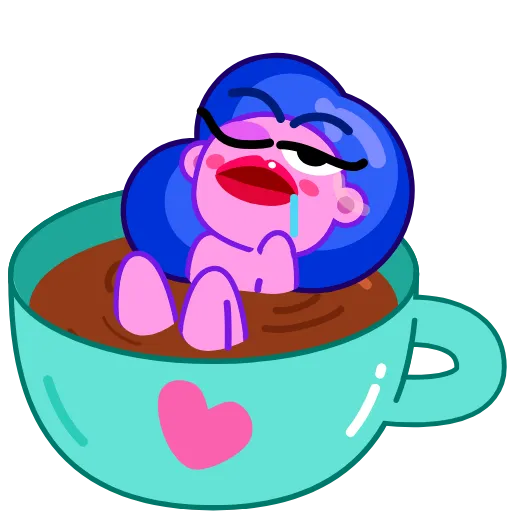 😪 Стикер «Cutie Beauty Baby» для Telegram
