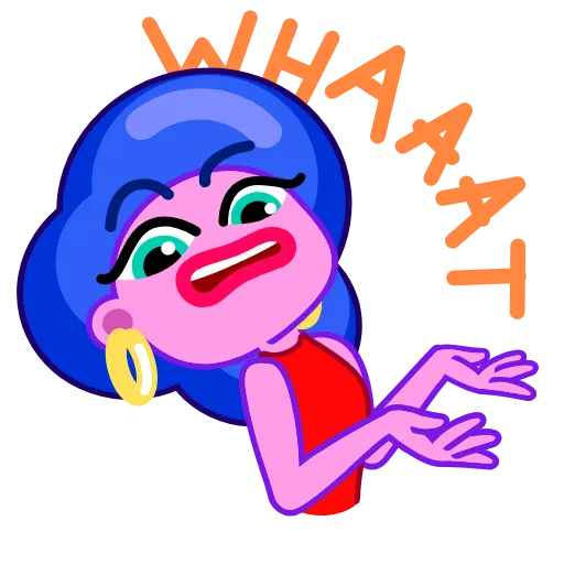 🤨 Стикер «Cutie Beauty Baby» для Telegram