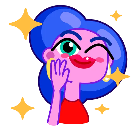 👋 Стикер «Cutie Beauty Baby» для Telegram