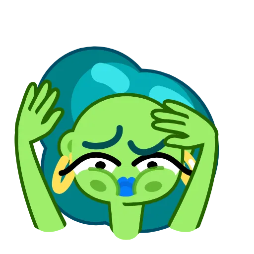 🤢 Стикер «Cutie Beauty Baby» для Telegram