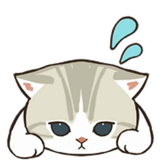 😓 Стикер «Милые кошки» для Telegram