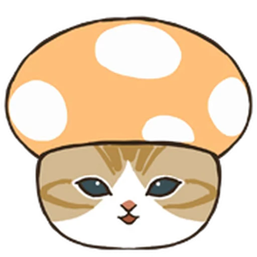 🍄 Стикер «Милые кошки» для Telegram