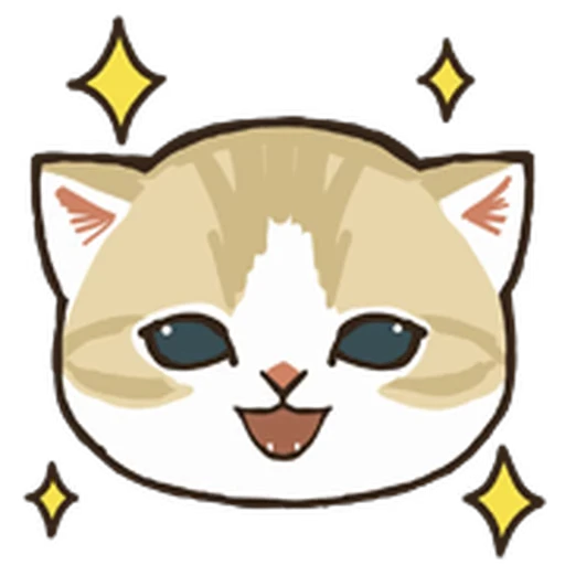 Стикерпак Милые кошки для Telegram