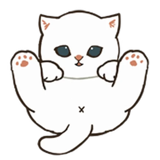 🦵 Стикер «Милые кошки» для Telegram