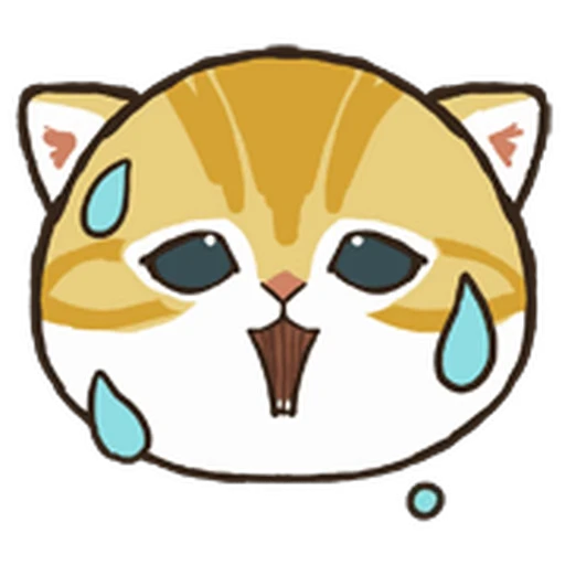😓 Стикер «Милые кошки» для Telegram