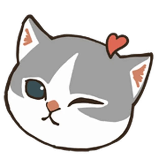 😉 Стикер «Милые кошки» для Telegram