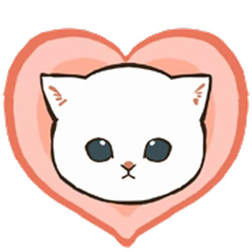 ❤️ Стикер «Милые кошки» для Telegram