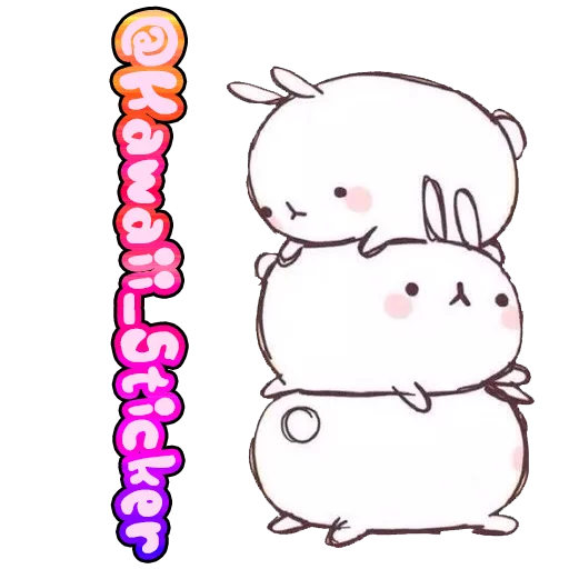 🆔 Стикер «Cutie Chibi Aoki Lapis & Merli» для Telegram