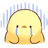 😭 Эмодзи «Cutie Chicken» для Telegram