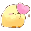❤️ Эмодзи «Cutie Chicken» для Telegram